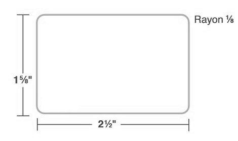 Main Courante Rectangulaire #4718 – Image 2